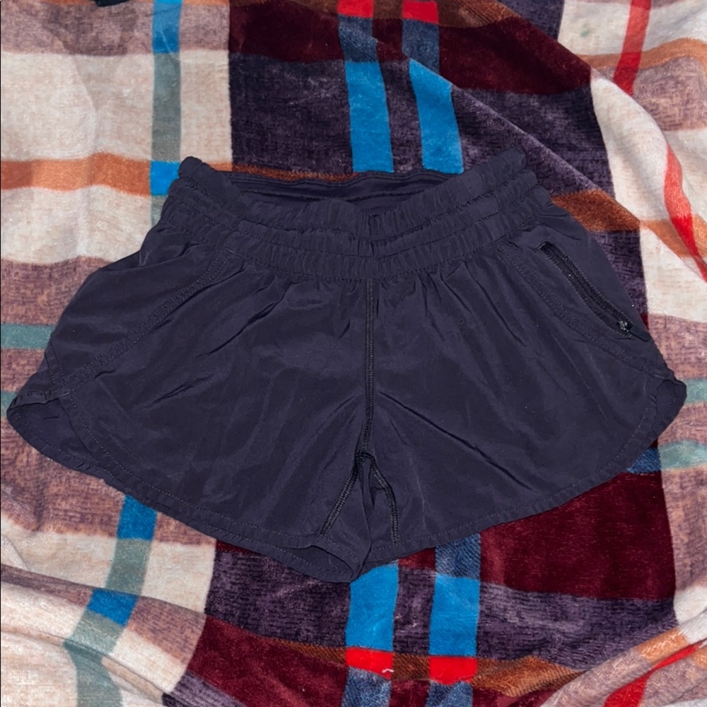 Lululemon Athletica Purple Athletic Shorts Lightweight Elastic Waist